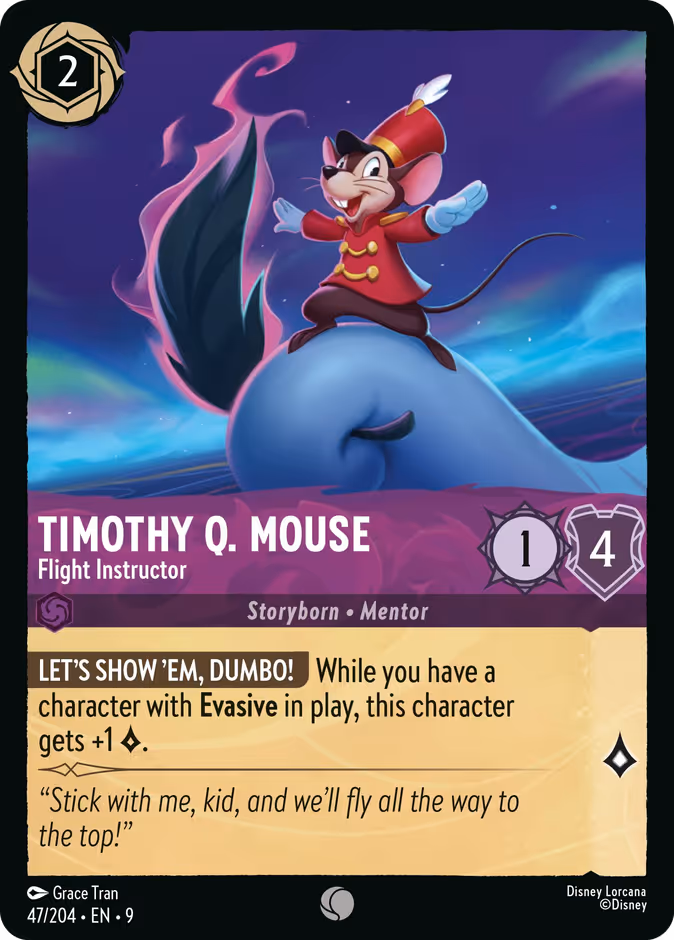 Timothy Q. Mouse — Flight Instructor