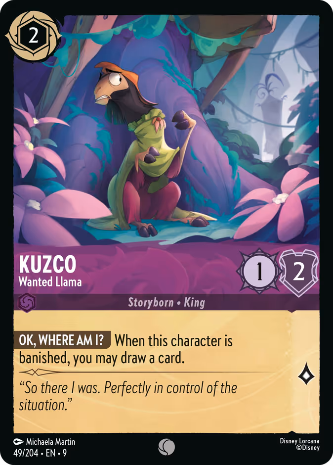 Kuzco — Wanted Llama