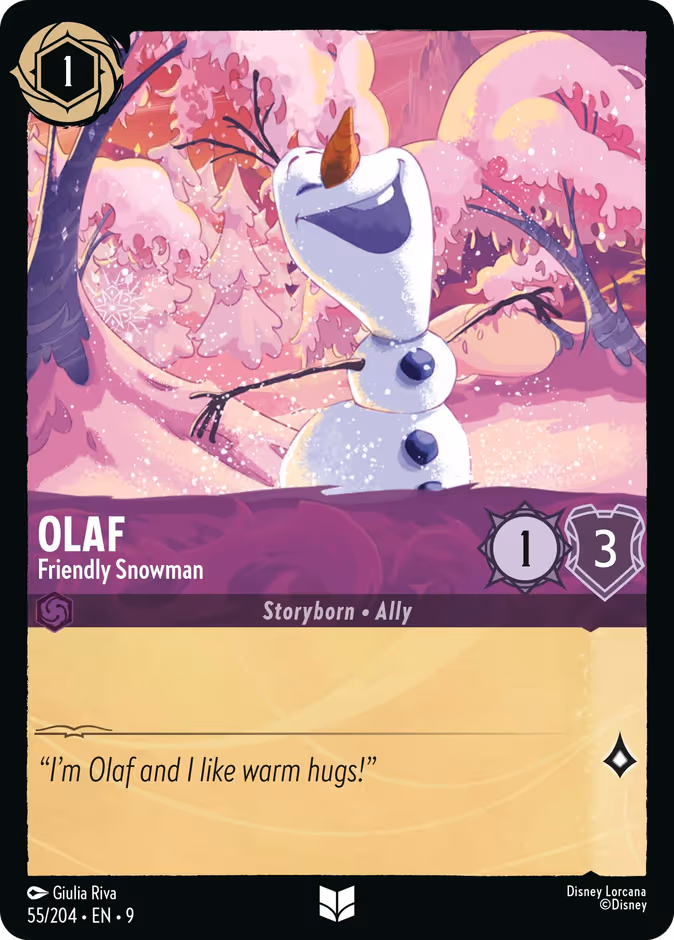 Olaf — Friendly Snowman