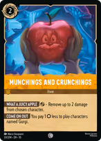 Munchings and Crunchings