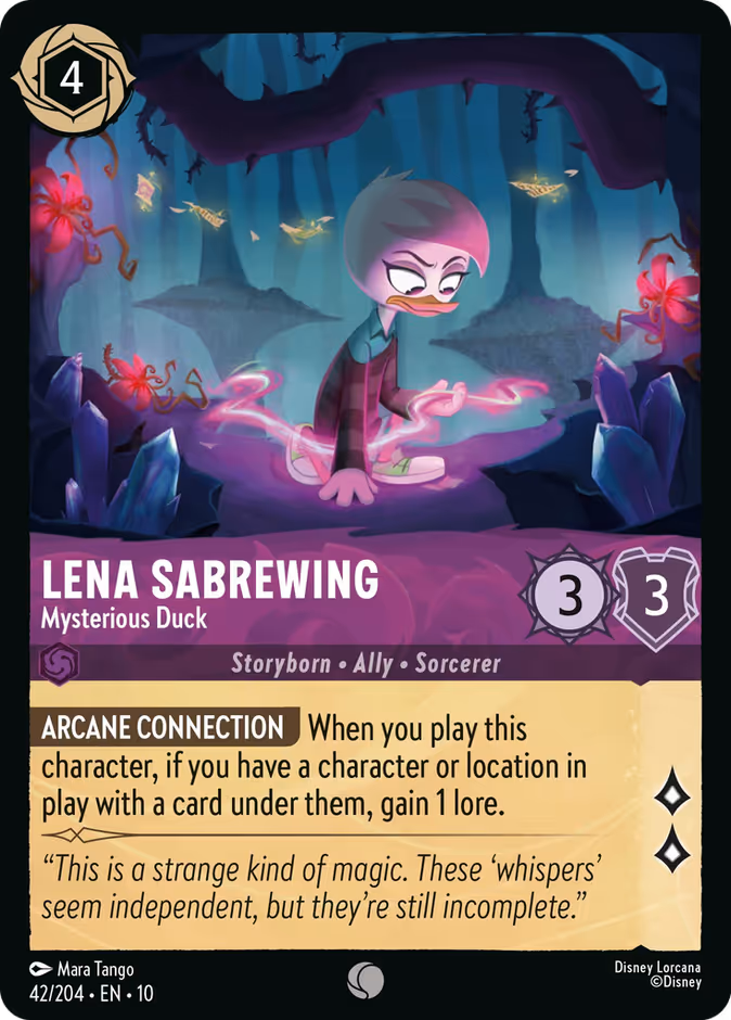Lena Sabrewing — Mysterious Duck