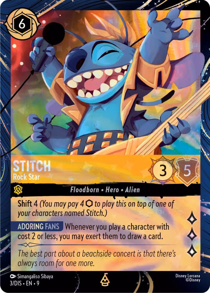 Stitch — Rock Star