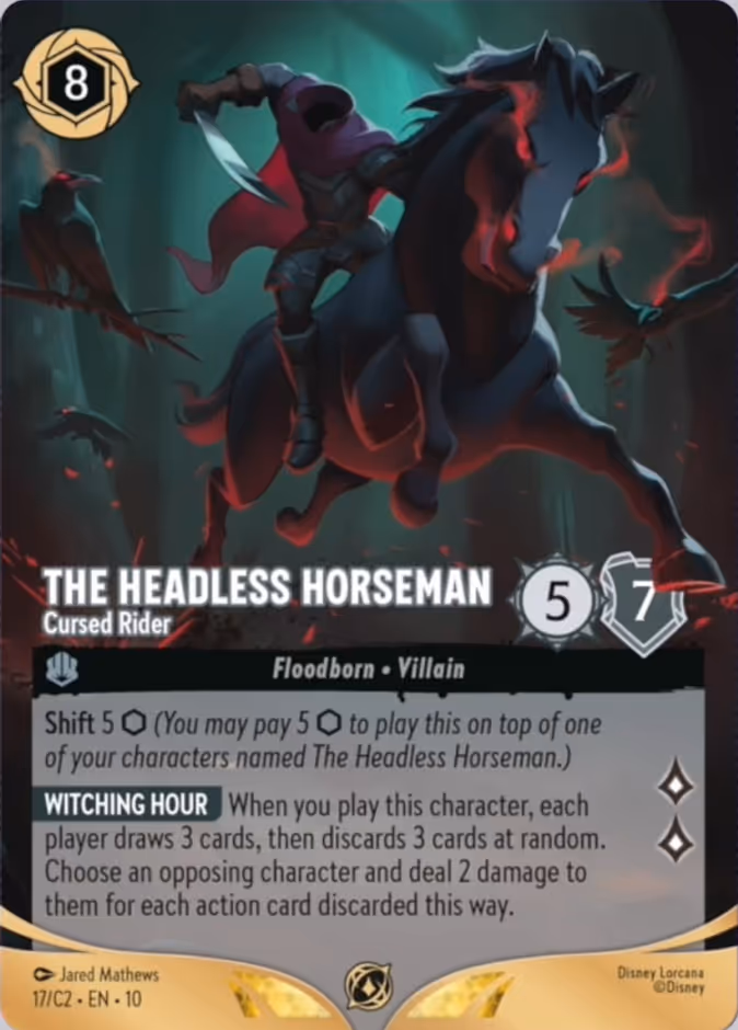 The Headless Horseman — Cursed Rider