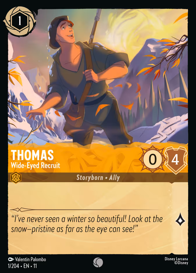 Thomas — Wide-Eyed Recruit
