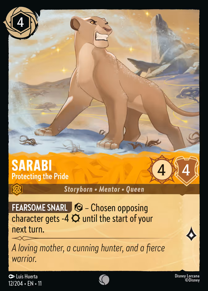 Sarabi — Protecting the Pride