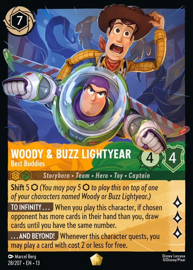 Woody & Buzz Lightyear — Best Buddies