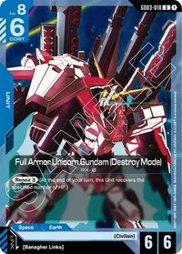Full Armor Unicorn Gundam (Destroy Mode)