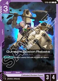 Gundam Gusion Rebake