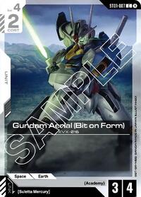 Gundam Aerial (Bit on Form)
