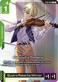 Peaceful Timbre (C+)
