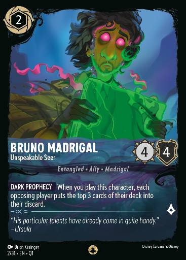 Bruno Madrigal — Unspeakable Seer