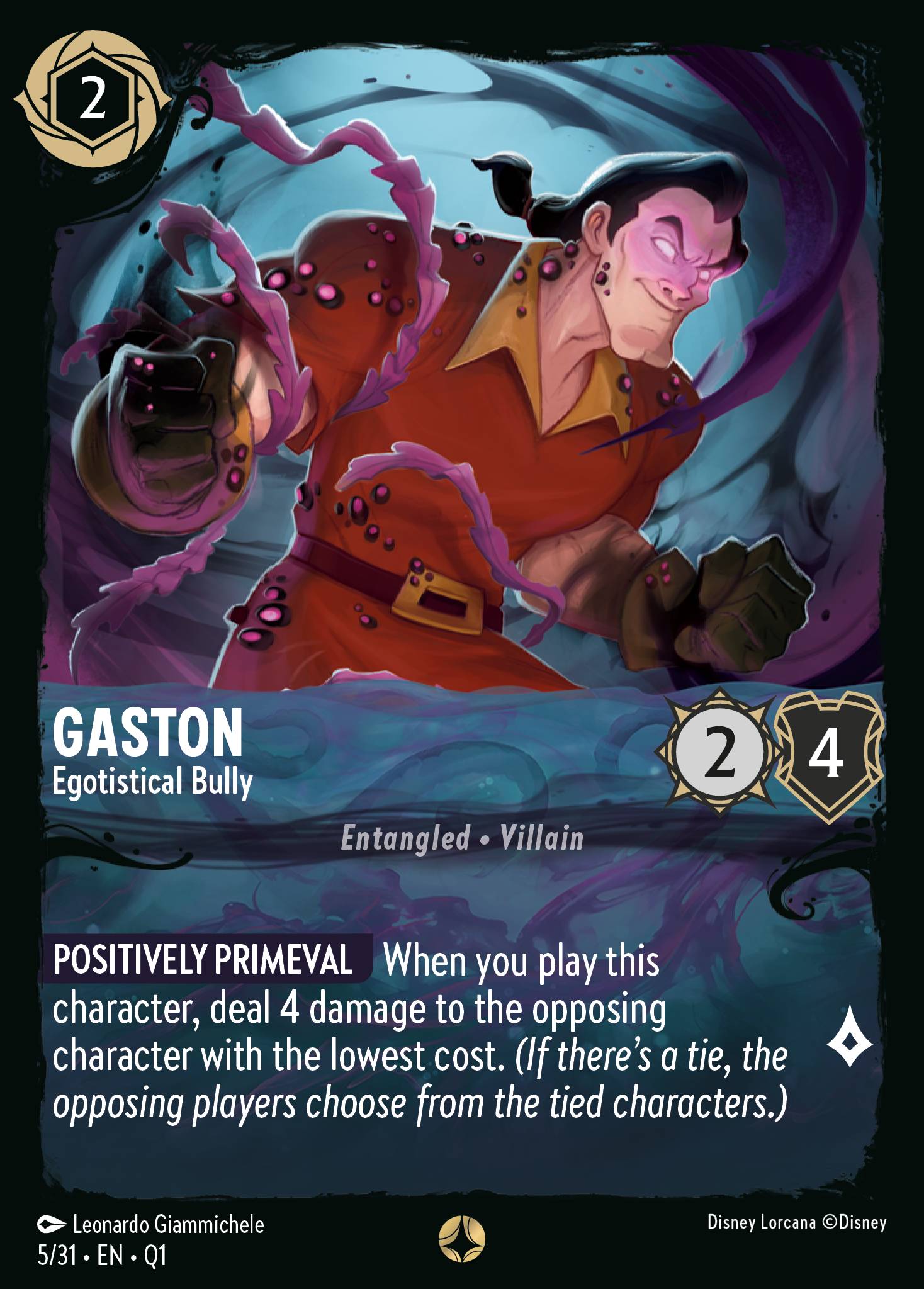 Gaston — Egotistical Bully