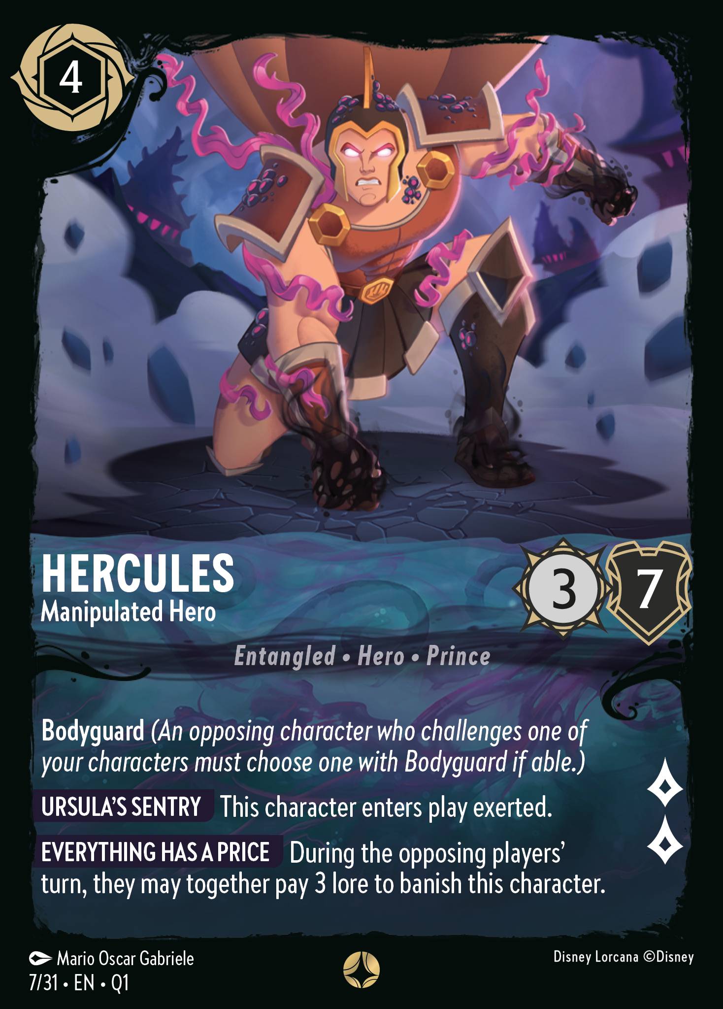Hercules — Manipulated Hero