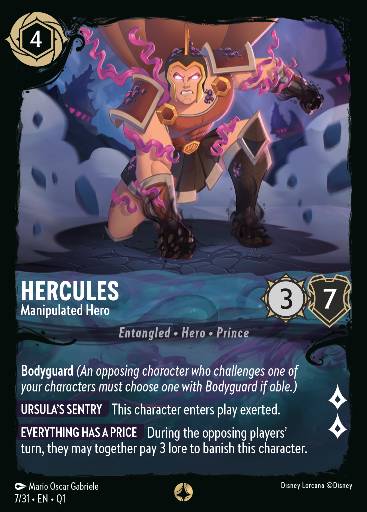 Hercules — Manipulated Hero