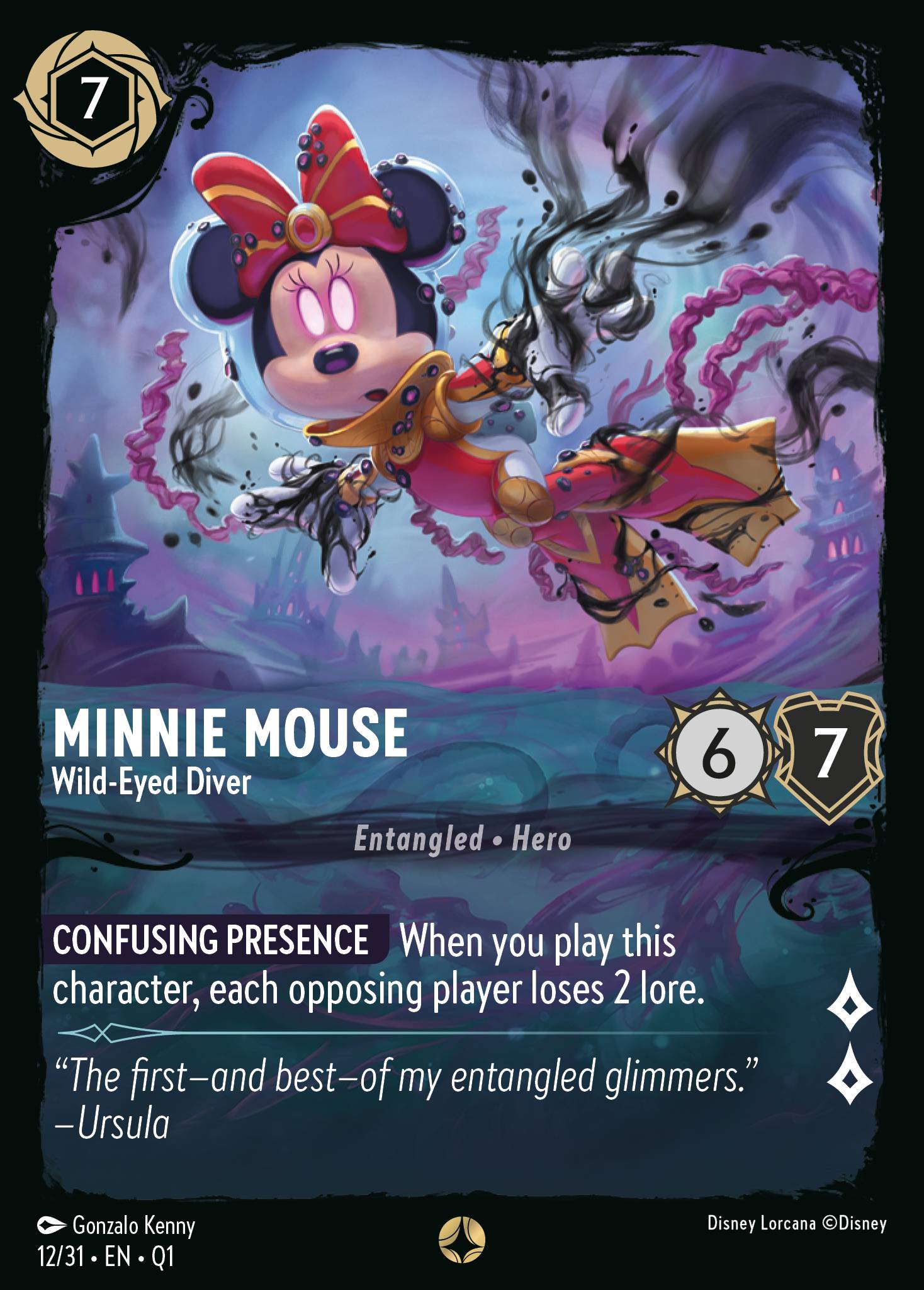 Minnie Mouse — Wild-Eyed Diver