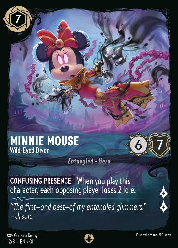 Minnie Mouse — Wild-Eyed Diver