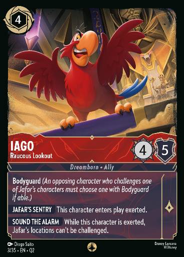 Iago — Raucous Lookout