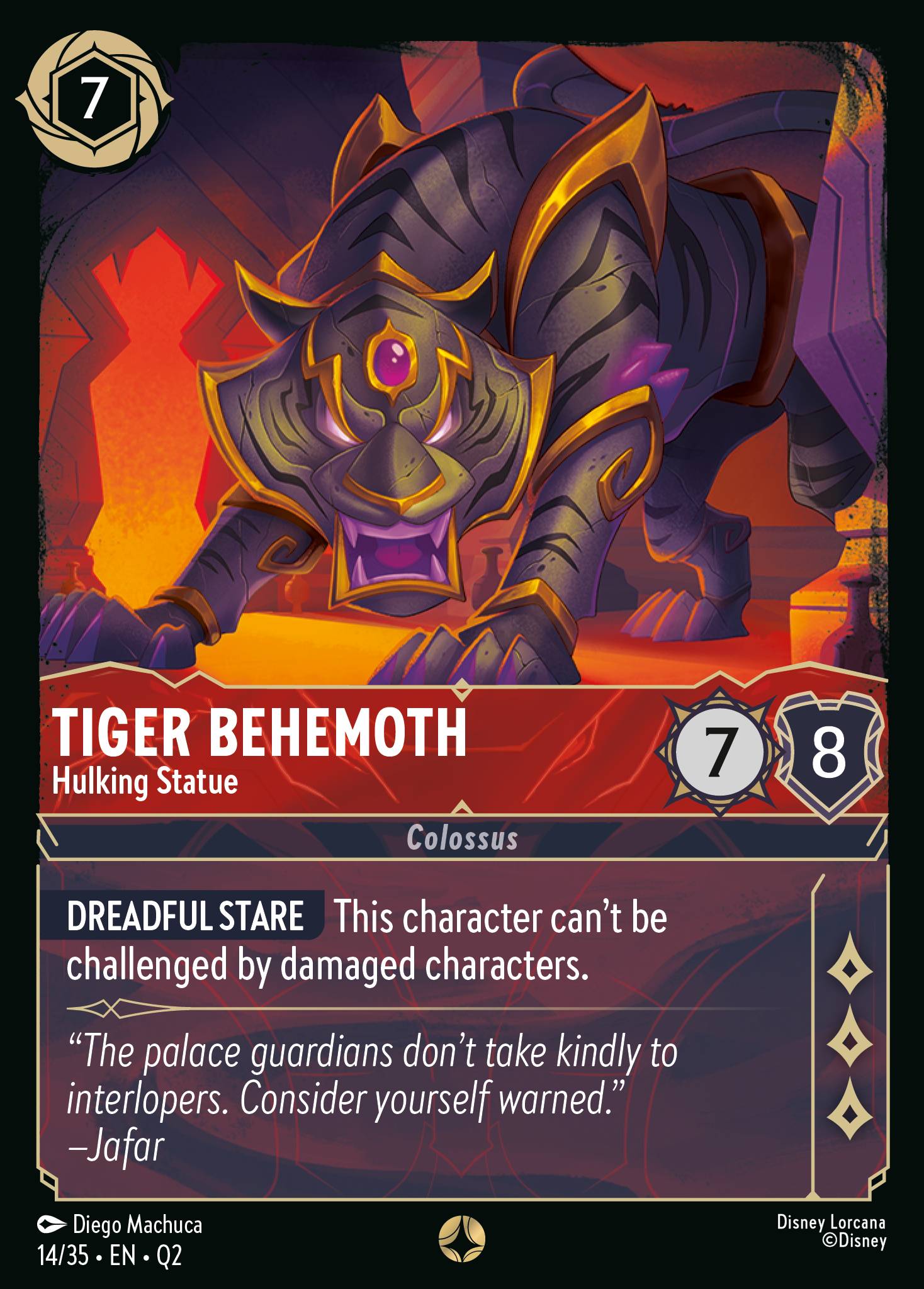Tiger Behemoth — Hulking Statue