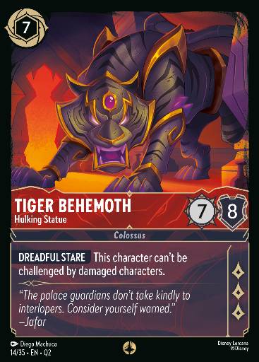 Tiger Behemoth — Hulking Statue