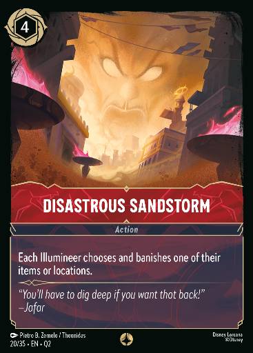 Disastrous Sandstorm