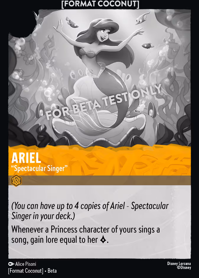 Ariel — "Spectacular Singer"