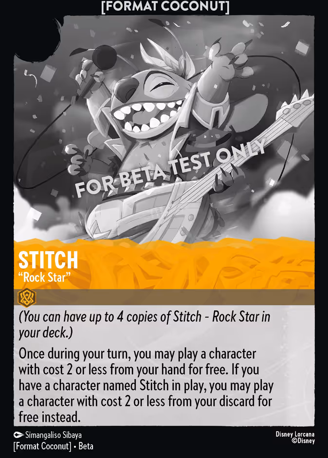 Stitch — "Rock Star"