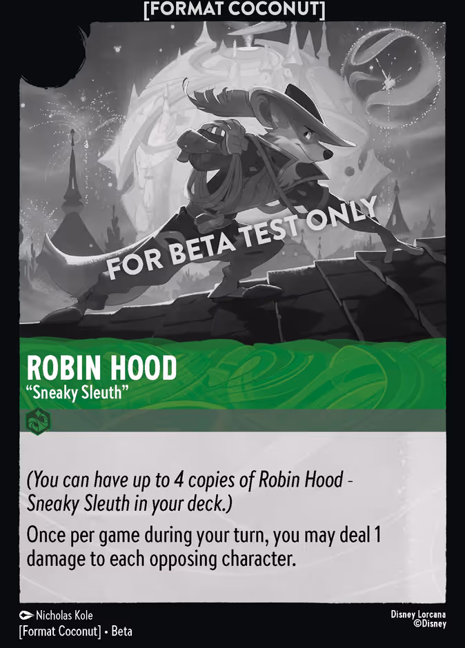 Robin Hood — "Sneaky Sleuth"