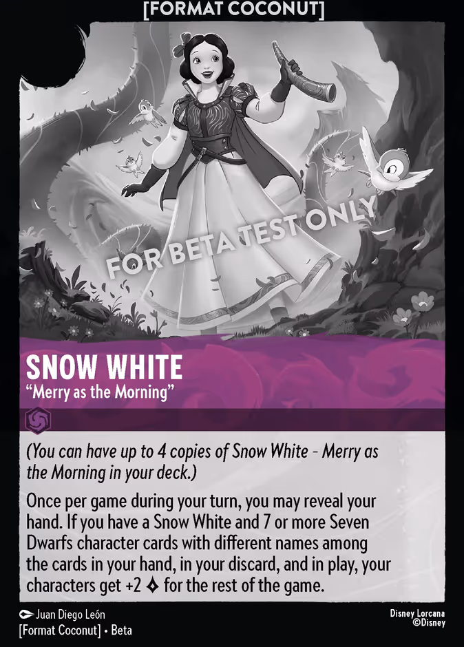 Snow White — "Merry as the Morning"