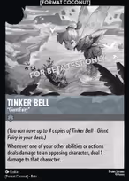 Tinker Bell — "Giant Fairy"