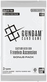 Deck Build Box Freedom Ascension Bonus Pack