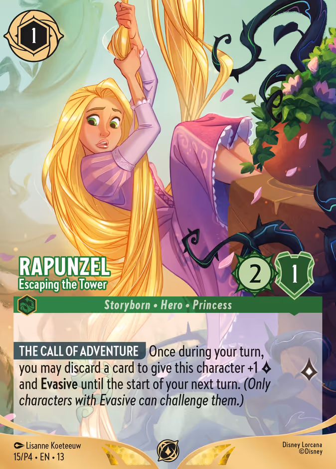 Rapunzel — Escaping the Tower