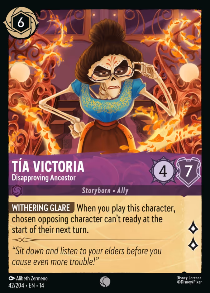Tia Victoria — Disapproving Ancestor