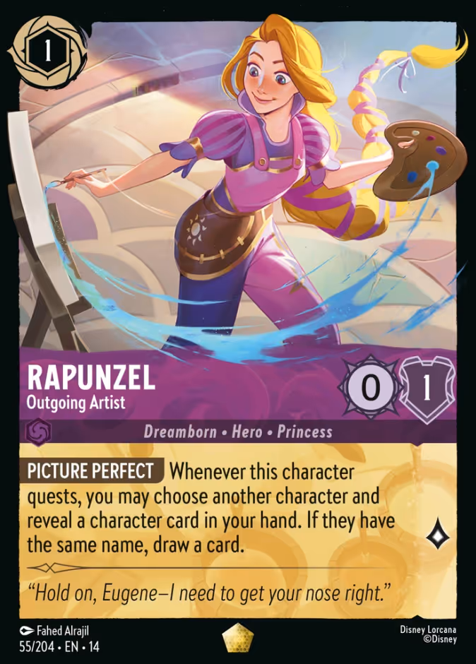 Rapunzel — Outgoing Artist