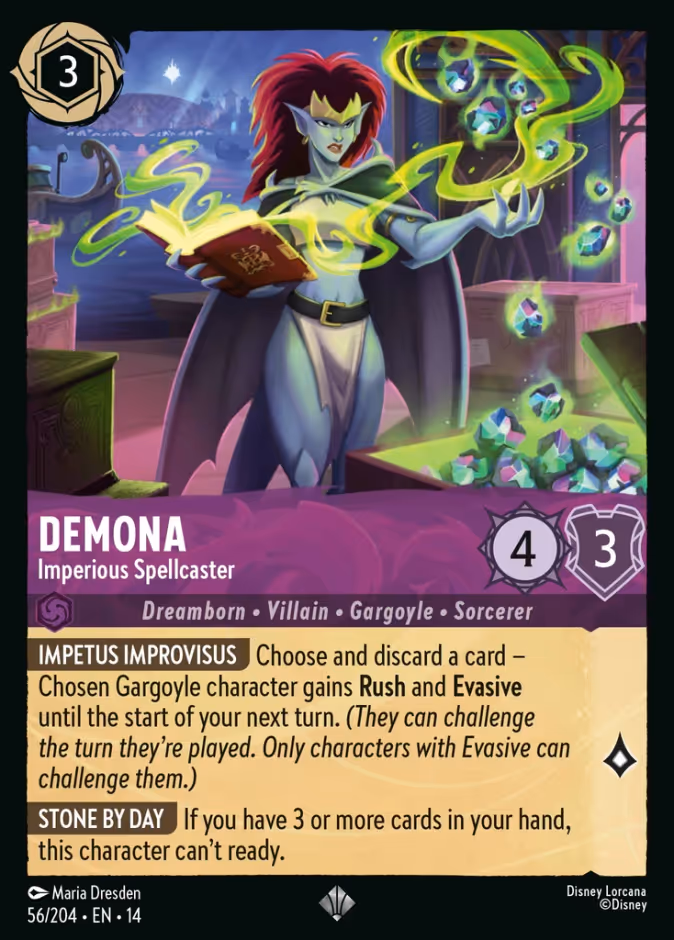 Demona — Imperious Spellcaster
