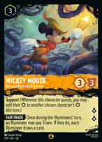 Mickey Mouse — Rescued from the Entrance