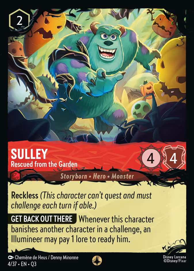 Sulley — Rescued from the Garden