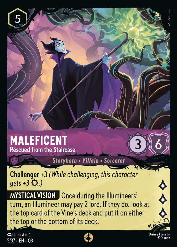 Maleficent — Rescued from the Staircase
