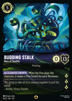 Budding Stalk — Mass of Tendrils