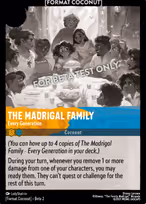The Madrigal Family — "Every Generation"